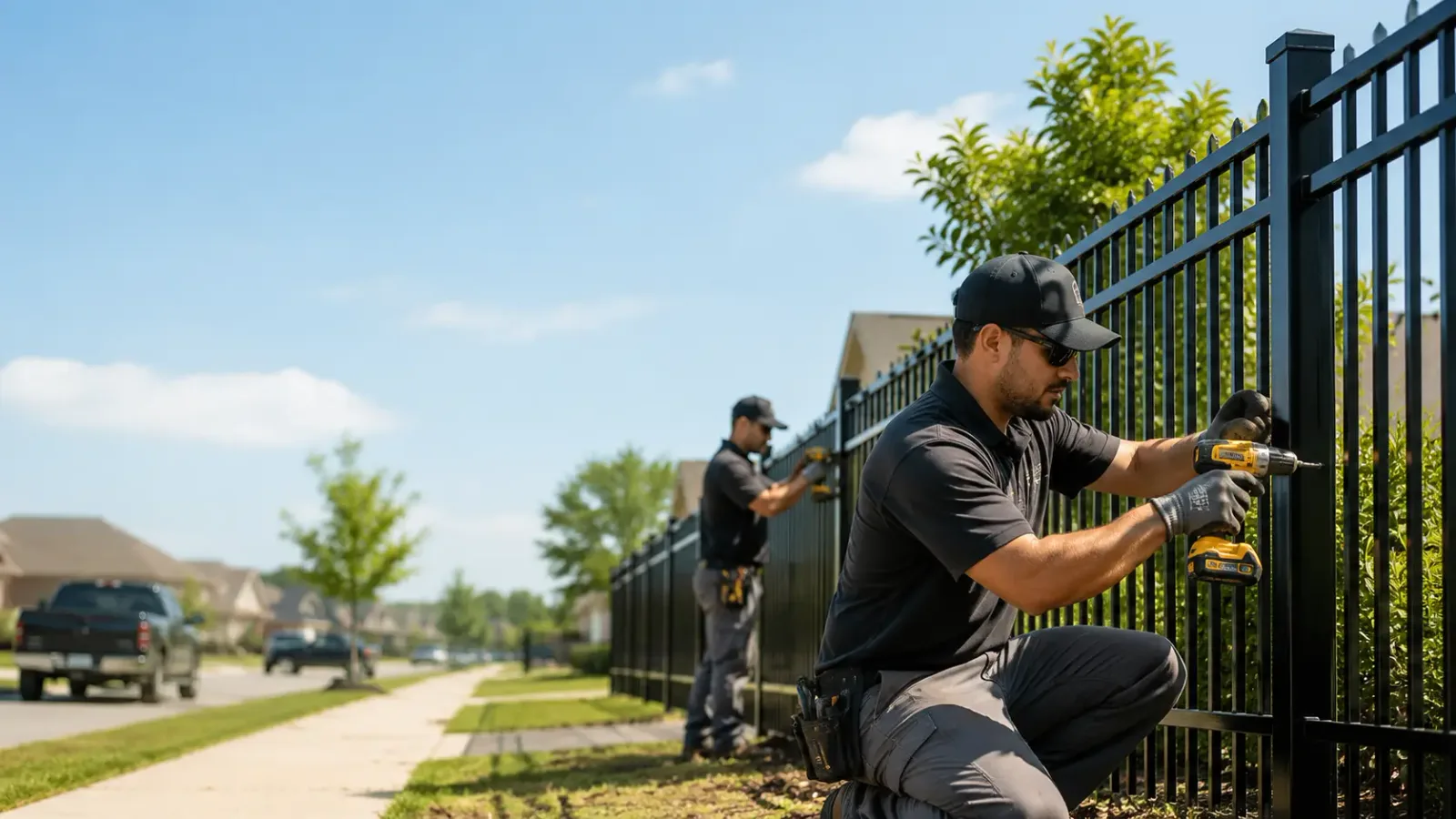 Metal Fence Installation in Beaufort, SC